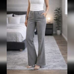 Express Editor Pants in Classic Gray Bootcut